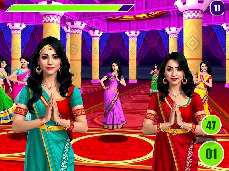 Diva Dance Desi Style Gameplay Screenshot